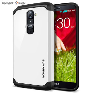 Spigen Slim Armor Case for LG G2 - Infinity White