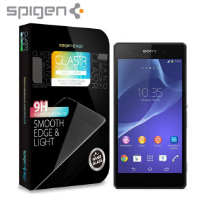 Spigen Sony Xperia Z2 GLAS.t NANO SLIM Tempered Glass Screen Protector