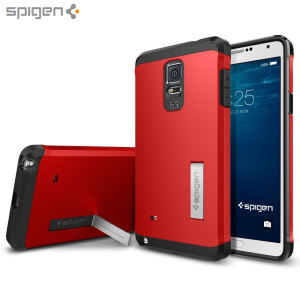 Spigen Tough Armor Samsung Galaxy Note 4 Case - Red