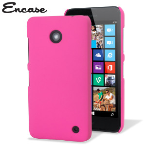 ToughGuard Nokia Lumia 630 / 635 Rubberised Case - Solid Hot Pink