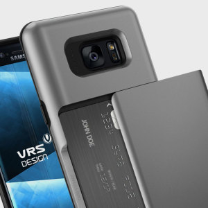VRS Design Damda Glide Samsung Galaxy Note 7 Case - Dark Silver