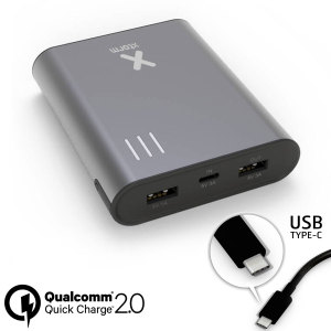 Xtorm 12,000mAh USB Type-C Qualcomm Quick Charge 2.0 Power Bank