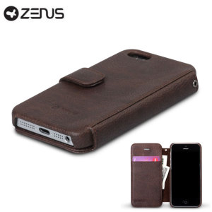 Zenus Masstige Colour Point Case for iPhone 5S / 5 - Black Chocolate