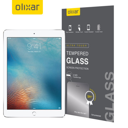 Olixar iPad 2017 / iPad Air 2 Tempered Glass Screen Protector