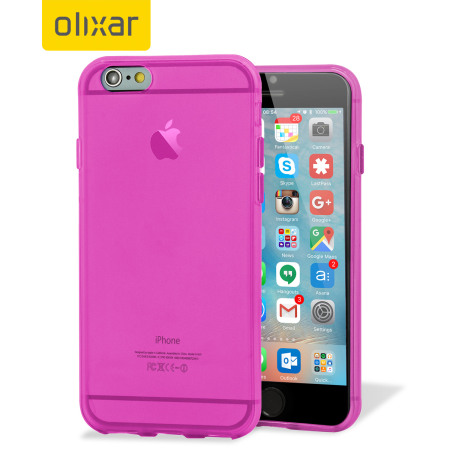 FlexiShield IPhone 6S Gel Case Pink