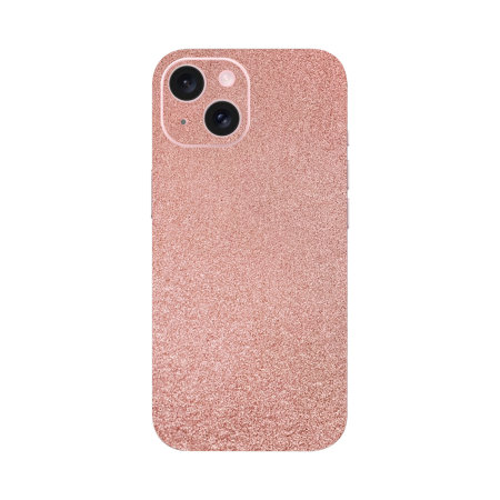 Olixar Glitter Rose Gold Skin For Iphone