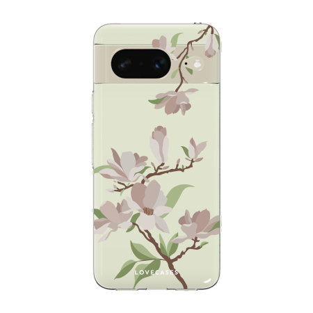 Lovecases White Cherry Blossom Gel Case For Google Pixel