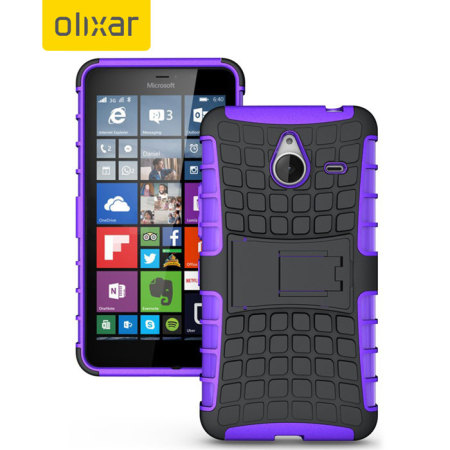 ArmourDillo Microsoft Lumia 640 XL Protective Case - Purple