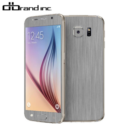 dbrand Samsung Galaxy S6 Titanium Skin - Silver
