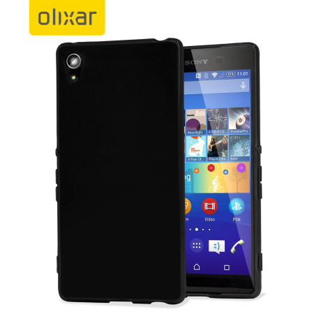 Encase FlexiShield Sony Xperia Z3+ Gel Case - Black