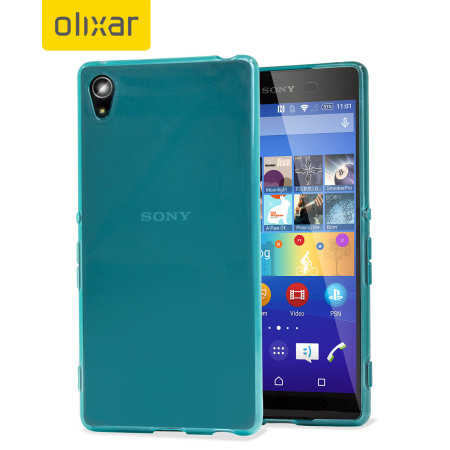 Encase FlexiShield Sony Xperia Z3+ Gel Case - Blue