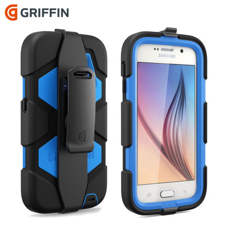 Griffin Survivor Samsung Galaxy S6 All-Terrain Case - Blue / Black