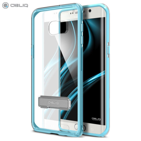 Obliq Naked Shield Series Samsung Galaxy S6 Edge+ Bumper Case - Blue