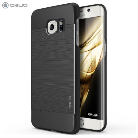 Obliq Slim Meta Samsung Galaxy S6 Edge+ Case - Titanium Black