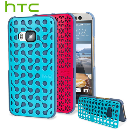 Official HTC One M9 DecoStand Case with Deco Plate Pack