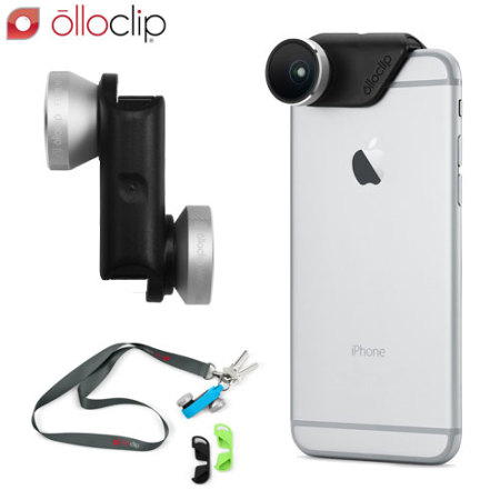 olloclip 4-in-1 iPhone 6 / 6 Plus Lens Kit - Silver/Black