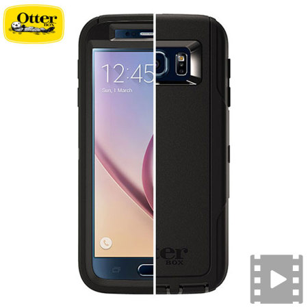 OtterBox Defender Series Samsung Galaxy S6 Case - Black