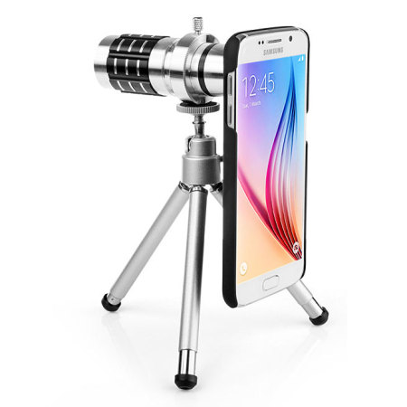 Samsung Galaxy S6 12x Zoom Telescope Case and Tripod