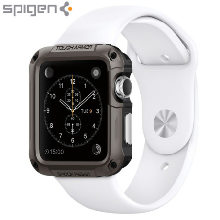 Spigen Tough Armor Apple Watch (42mm) Case - Gun Metal