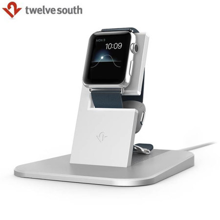 Twelve South HiRise Apple Watch Charging Stand - Silver