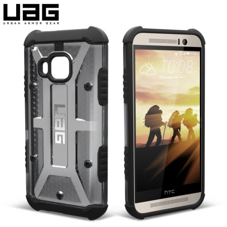 UAG Ash HTC One M9 Protective Case - Smoke Black