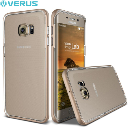 Verus Crystal Bumper Samsung Galaxy S6 Edge+ Case - Shine Gold