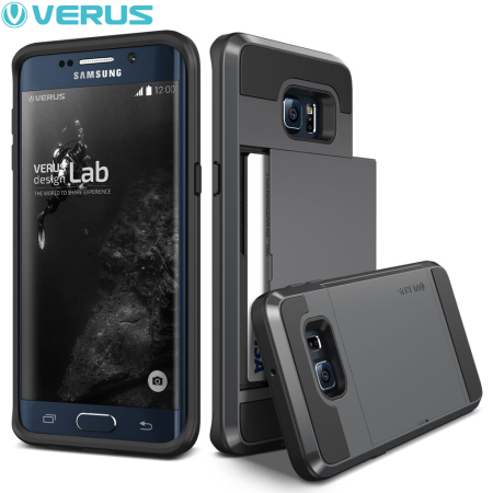 Verus Damda Slide Samsung Galaxy S6 Edge+ Case - Steel Silver