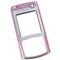 Nokia N70 Replacement Housing - Pink/Silver image