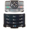 Nokia N80 Replacement Keypad - Black and Silver