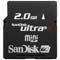 SanDisk Ultra II Mini Secure Digital Card (miniSD) - 2GB