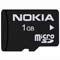 Nokia 1GB microSD Card - MU-22 image