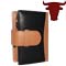 Piel Frama Luxury Leather Wallet Case - BlackBerry 8700 (Black/Tan) image