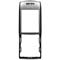 Genuine Nokia E50 Replacement Front Cover - Black / Silver image