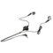 Genuine BlackBerry 8100 Pearl Stereo Handsfree Kit - Black image