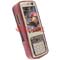 Nokia N73 Krusell Premium Leather Case (Red)