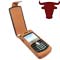 Piel Frama Luxury Leather Case - BlackBerry 8100 Pearl - Black/Tan