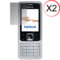 Martin Fields Screen Protector - Nokia 6300 - Twin Pack