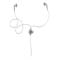 Genuine BlackBerry 8100 Pearl Stereo Handsfree Kit - White image
