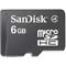 SanDisk MicroSDHC Card - 6GB ( With Reader ) image
