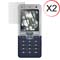 Martin Fields Screen Protector - Sony Ericsson T650i - Twin Pack