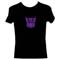 Transformers Light Up T-Shirt - Decepticon Shield image