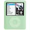Silicone Case for iPod Nano 3G - Green