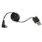 Retractable USB Charger - microUSB