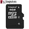 Kingston MicroSDHC Card - 4GB