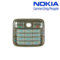 Nokia N73 Replacement Keypad - Silver / Grey