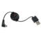 Retractable USB Charger - miniUSB image
