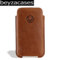 Beyza SlimLine Leather Pouch Case - LG KU990 Viewty - Vintage Tan