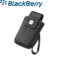 BlackBerry 8900 Curve / 8520 Leather Tote - HDW-18961-001 - Pitch Black