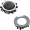 BlackBerry Replacement Trackball with Chrome Ring - Black