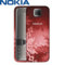 Nokia 7310 Supernova Xpress On Cover Set - Red Snow
